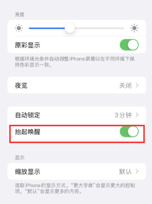 垦利苹果授权维修站分享iPhone轻点无法唤醒怎么办