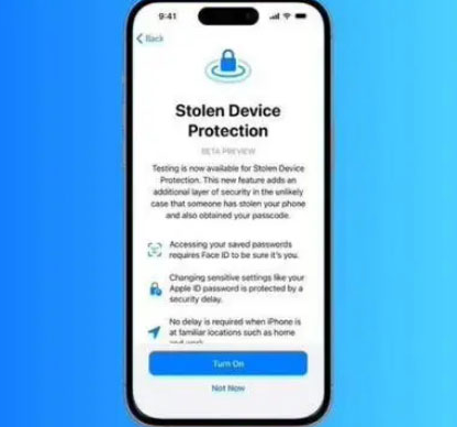 垦利苹果授权维修店分享被盗设备保护功能开启方法