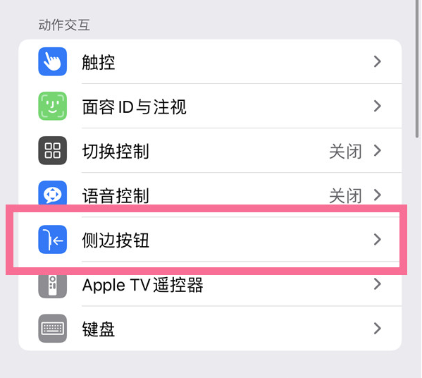 垦利苹果14维修店分享iPhone14 Plus侧键双击下载功能关闭方法 