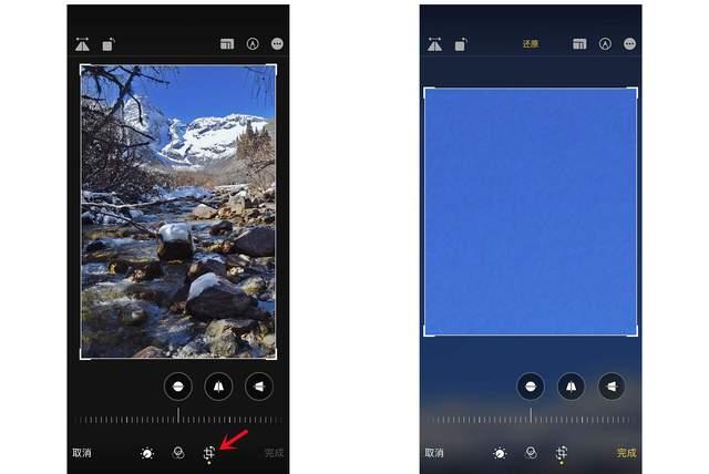 垦利苹果手机维修分享iPhone手机如何使用裁剪功能隐藏照片 